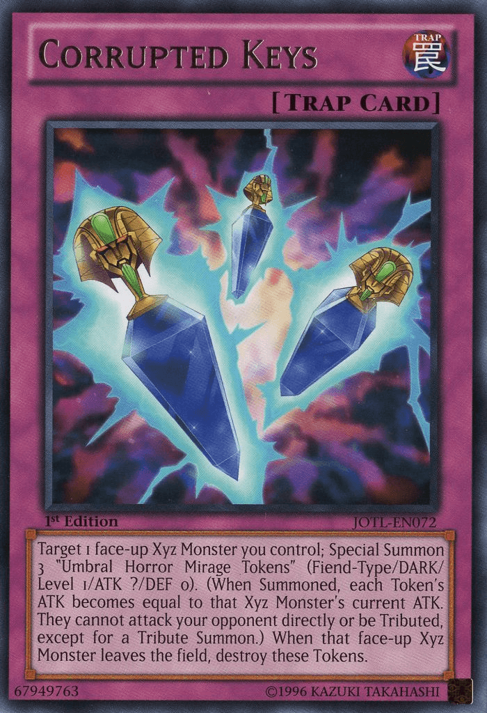 Corrupted Keys [JOTL-EN072] Rare - Josh's Cards