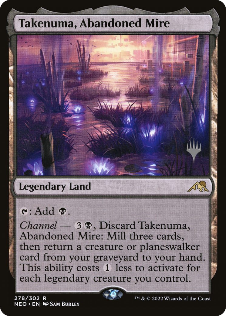 Takenuma, Abandoned Mire (PPNEO-278P) - Kamigawa: Neon Dynasty Promos
