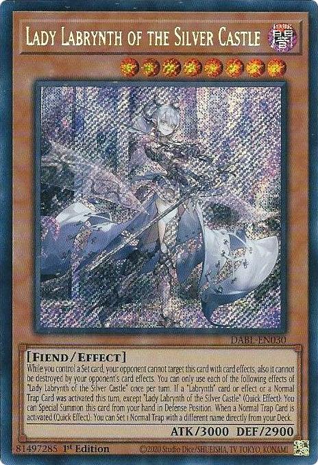 Lady Labrynth of the Silver Castle [DABL-EN030] Secret Rare - Josh's Cards