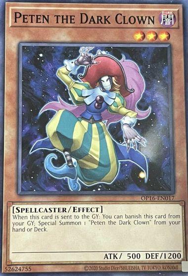 Peten the Dark Clown [OP16-EN017] Common - Josh's Cards