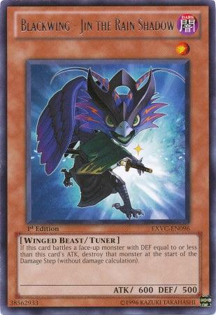 Blackwing - Jin the Rain Shadow [EXVC-EN096] Rare - Josh's Cards