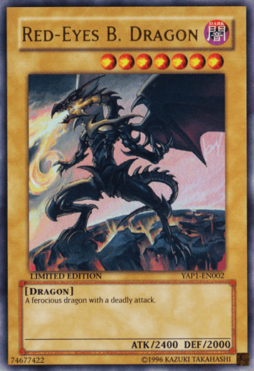 Red-Eyes B. Dragon [YAP1-EN002] Ultra Rare - Josh's Cards