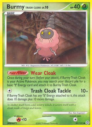 Burmy Trash Cloak 080/132 - Secret Wonders