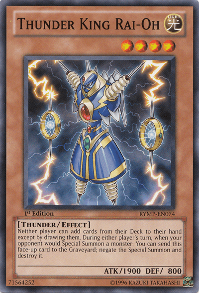 Thunder King Rai-Oh [RYMP-EN074] Common - Josh's Cards