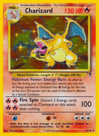 Charizard 003/110 - Legendary Collection Reverse Holofoil