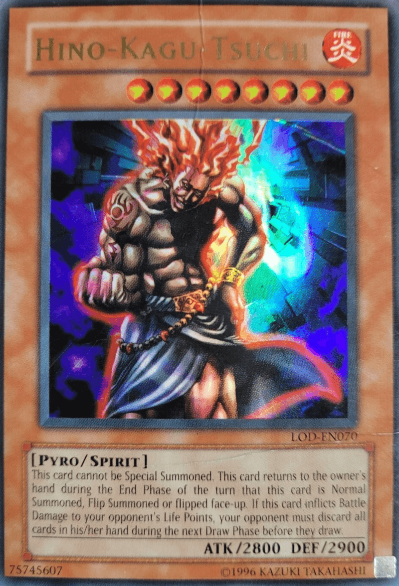 Hino-Kagu-Tsuchi [LOD-EN070] Ultra Rare - Josh's Cards