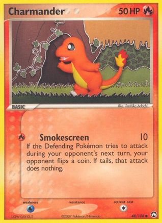 Charmander 048/108 - Power Keepers - Reverse Holofoil