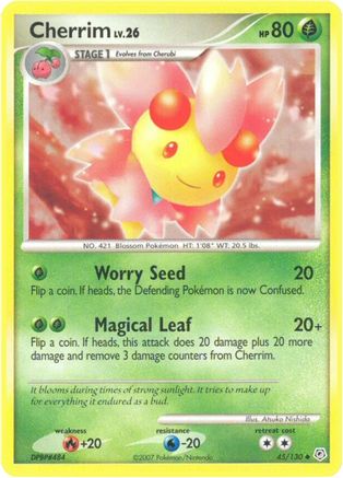 Cherrim 045/130 - Diamond and Pearl