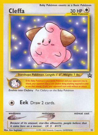 Cleffa 031/53 - WoTC Promo