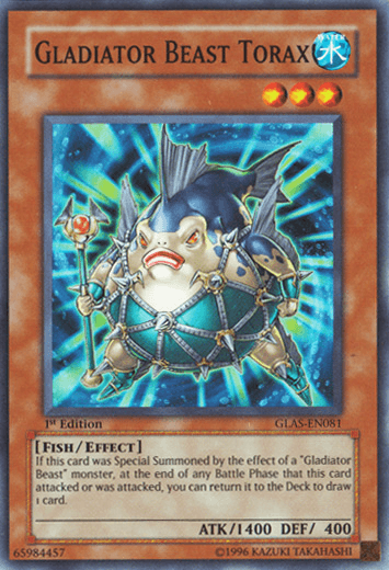 Gladiator Beast Torax [GLAS-EN081] Super Rare - Josh's Cards
