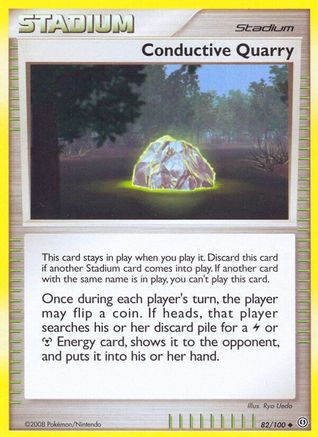 Conductive Quarry 082/100 - Stormfront Reverse Holofoil
