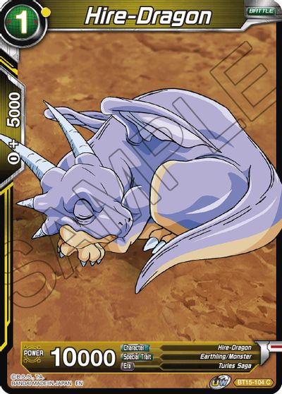 Hire-Dragon (BT15-104) [Saiyan Showdown] Parallel Foil