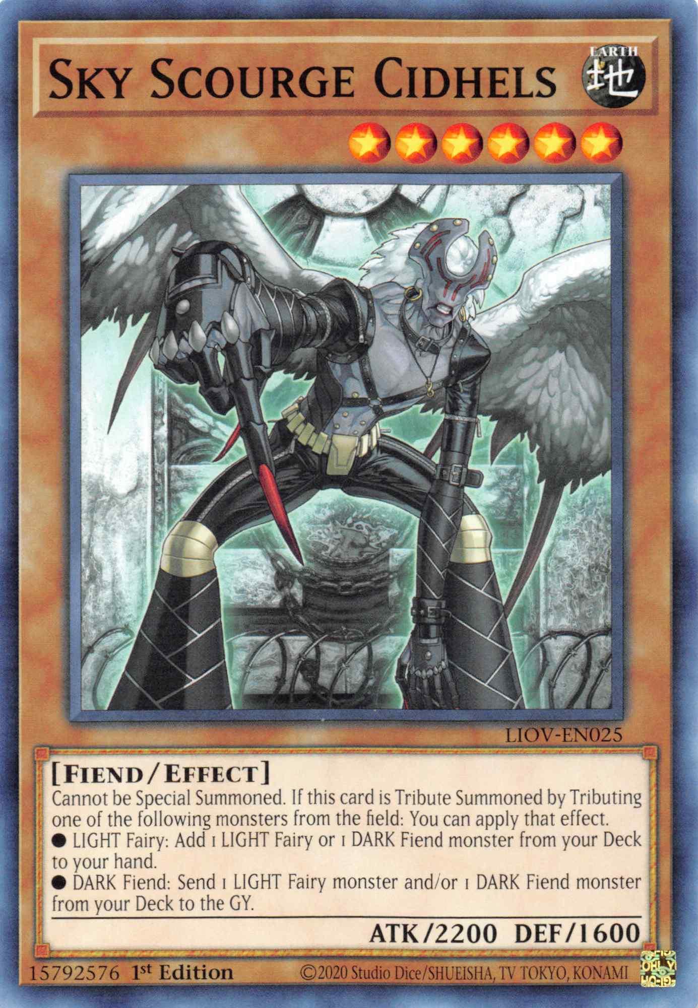 Sky Scourge Cidhels [LIOV-EN025] Common - Josh's Cards
