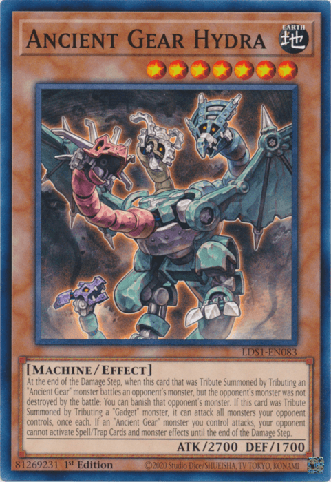 Ancient Gear Hydra [LDS1-EN083] Common - Josh's Cards
