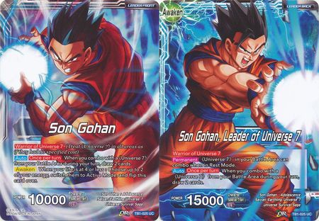 Son Gohan // Son Gohan, Leader of Universe 7 (TB1-025) [The Tournament of Power] Parallel Foil