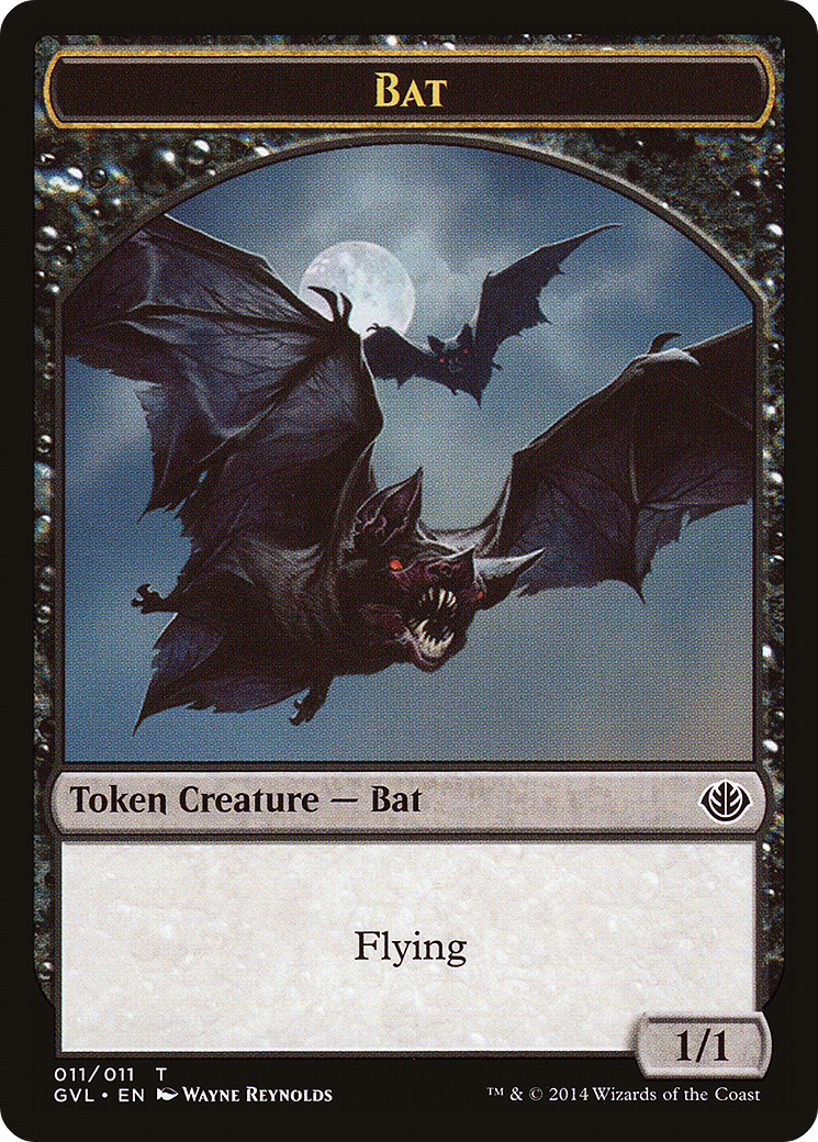 Bat (DD3-011) - Duel Decks Anthology: Garruk vs. Liliana Tokens