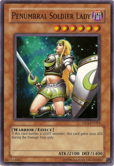 Penumbral Soldier Lady [DR3-EN033] Super Rare - Josh's Cards