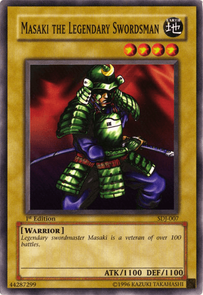 Masaki the Legendary Swordsman [SDJ-007] Common - Josh's Cards