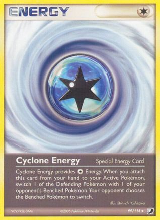 Cyclone Energy 099 - Unseen Forces - Reverse Holofoil