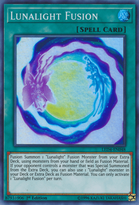 Lunalight Fusion [LED4-EN048] Super Rare - Josh's Cards