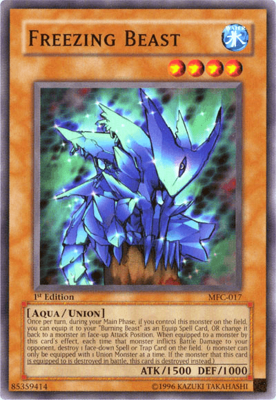 Freezing Beast [MFC-017] Common - Josh's Cards