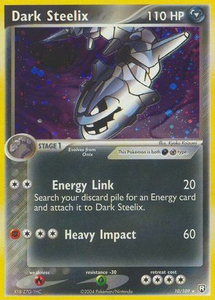 Dark Steelix 010/109 - Team Rocket Returns Holofoil