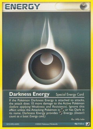 Darkness Energy (Special) 096/115 - Unseen Forces Reverse Holofoil