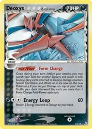 Deoxys (Delta Species Attack Forme) 003/110 - Holon Phantoms Holofoil