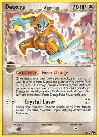 Deoxys (Delta Species) 002/017 - POP Series 4 Holofoil
