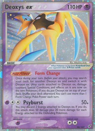 Deoxys ex (Attack Forme) 098/107 - Deoxys