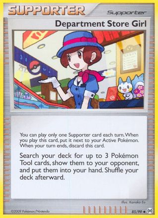 Department Store Girl 085/99 - Arceus Reverse Holofoil