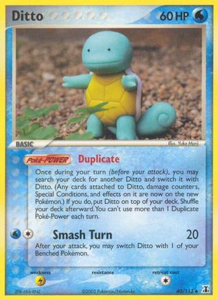 Ditto (Squirtle) 040/113 - Delta Species