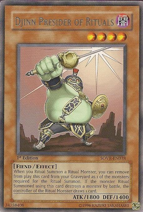Djinn Presider of Rituals [SOVR-EN038] Rare - Josh's Cards