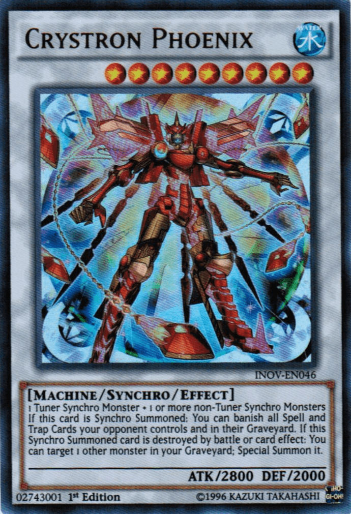 Crystron Phoenix [INOV-EN046] Ultra Rare - Josh's Cards