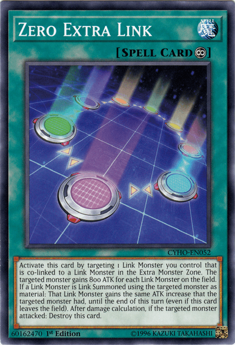 Zero Extra Link [CYHO-EN052] Common - Josh's Cards