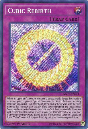 Cubic Rebirth [MVP1-ENS43] Secret Rare - Josh's Cards