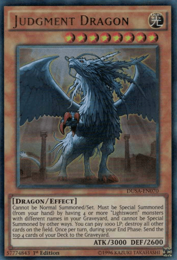 Judgment Dragon [DUSA-EN070] Ultra Rare - Josh's Cards