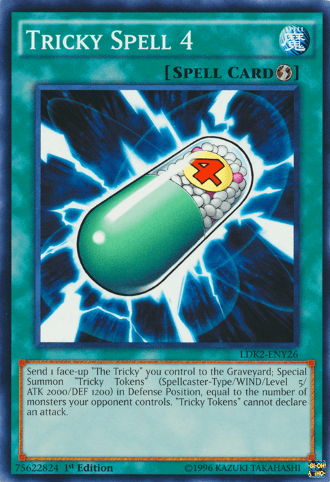 Tricky Spell 4 [LDK2-ENY26] Common - Josh's Cards