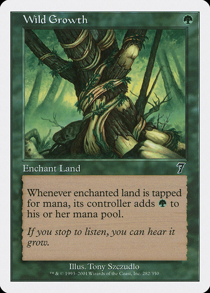 Wild Growth [Seventh Edition] Foil