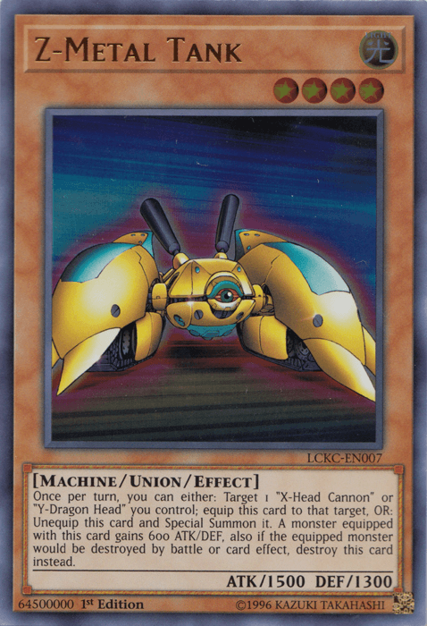 Z-Metal Tank [LCKC-EN007] Ultra Rare - Josh's Cards