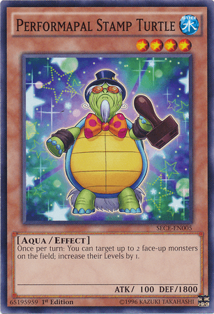 Performapal Stamp Turtle [SECE-EN005] Common - Josh's Cards