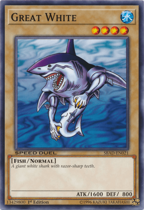 Great White [SBAD-EN021] Common - Josh's Cards