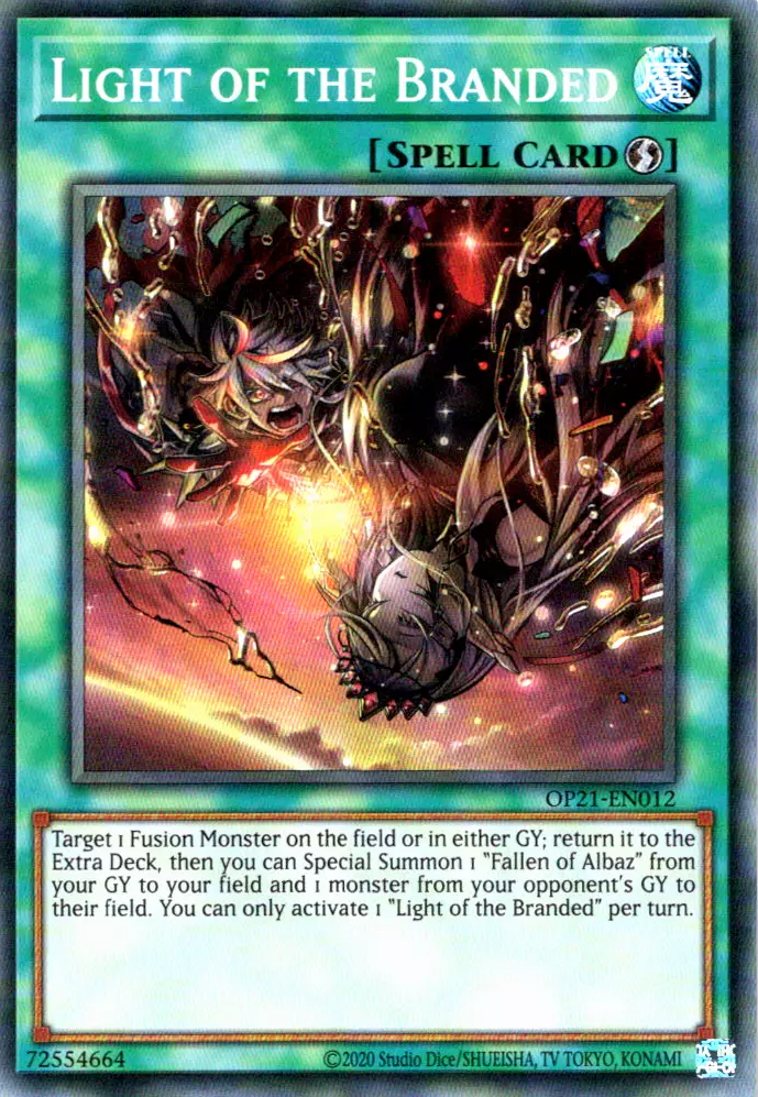 Light of the Branded (OP21-EN012) - OTS Tournament Pack 21 Unlimited