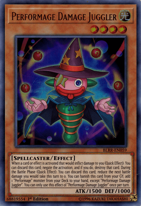 Performage Damage Juggler [BLRR-EN059] Ultra Rare - Josh's Cards