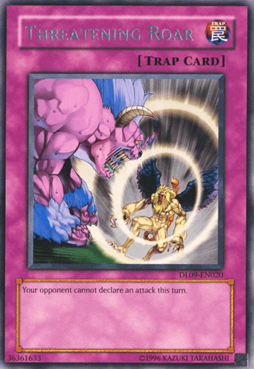Threatening Roar (Silver) [DL09-EN020] Rare - Josh's Cards