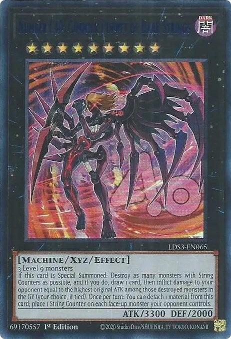 Number C40: Gimmick Puppet of Dark Strings (Blue) [LDS3-EN065] Ultra Rare - Josh's Cards