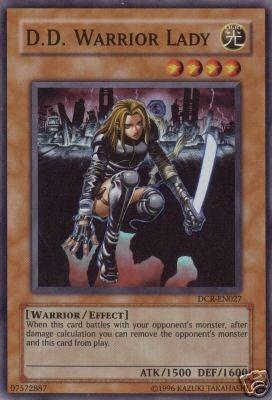 D.D. Warrior Lady [DCR-EN027] Super Rare - Josh's Cards