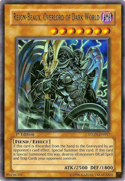 Reign-Beaux, Overlord of Dark World [STON-EN017] Ultra Rare - Josh's Cards