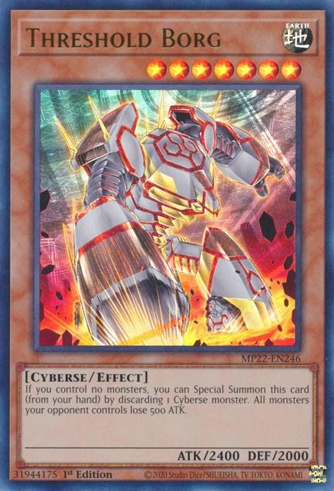 Threshold Borg [MP22-EN246] Ultra Rare - Josh's Cards