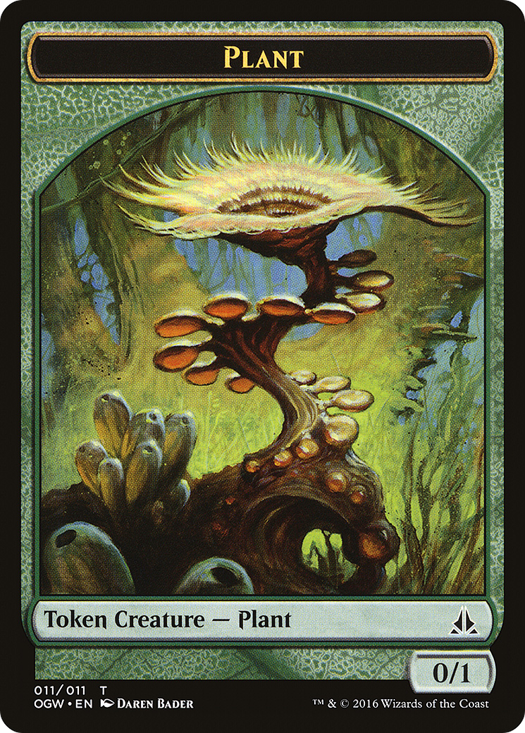 Plant (OGW-011) - Oath of the Gatewatch Tokens